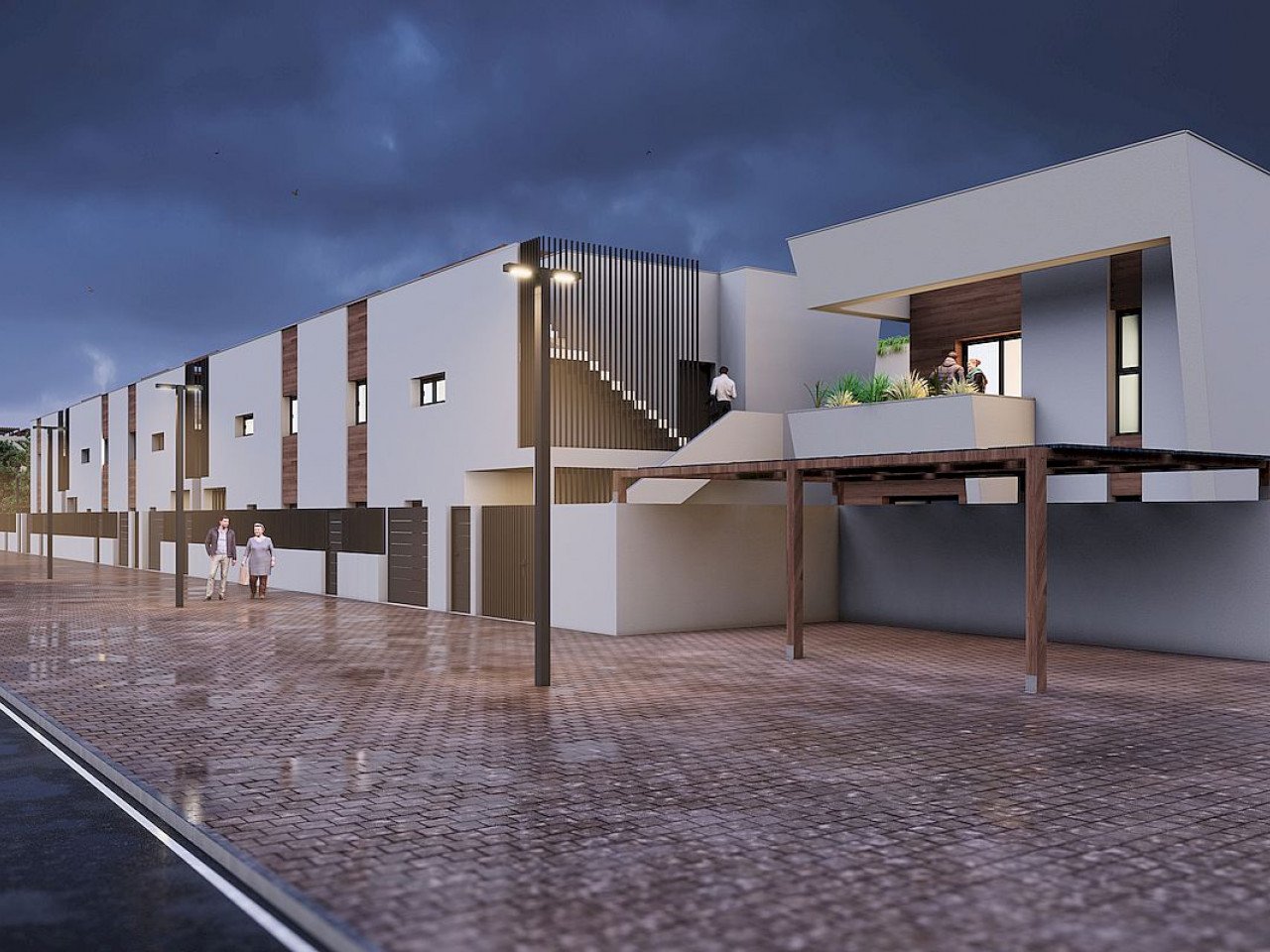 Stilvoller Neubau-Komplex im Herzen der Stadt, 10 Minuten zum Meer