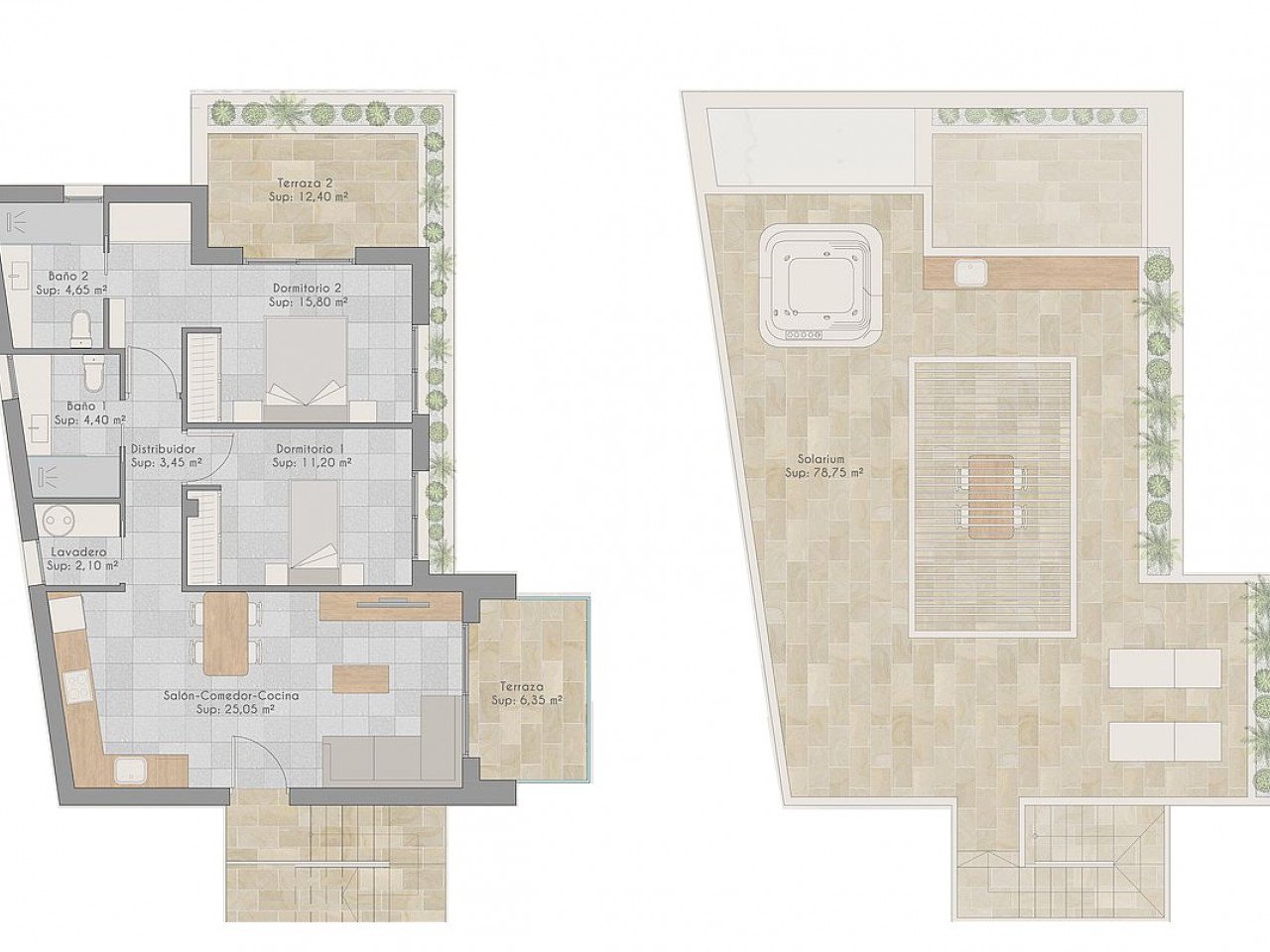 Stilvoller Neubau-Komplex im Herzen der Stadt, 10 Minuten zum Meer