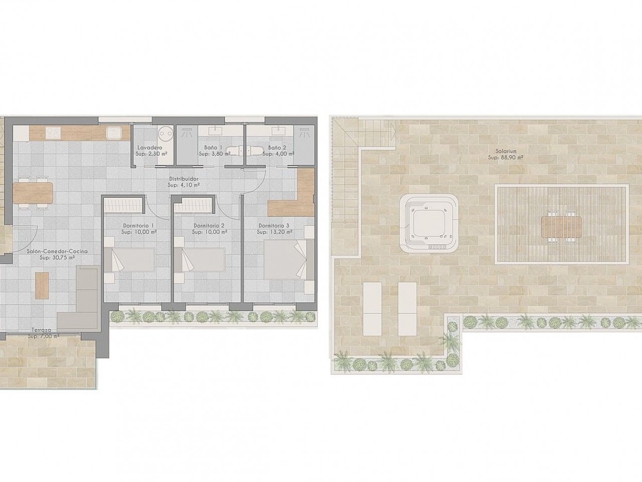 Stilvoller Neubau-Komplex im Herzen der Stadt, 10 Minuten zum Meer