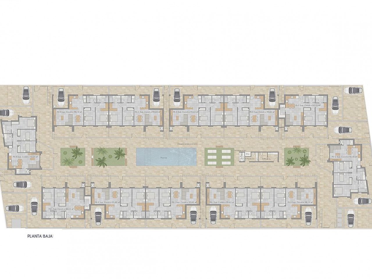 Stilvoller Neubau-Komplex im Herzen der Stadt, 10 Minuten zum Meer