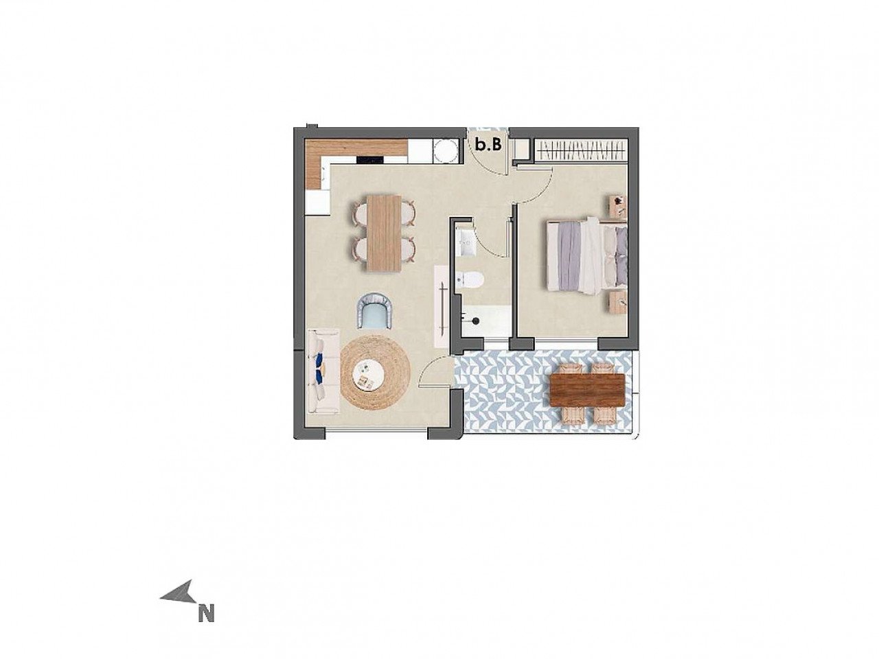 New residential project of apartments in Torre de la Horadada, ideally located just 140 metres from the beach and next to the marina.

This exclusi...