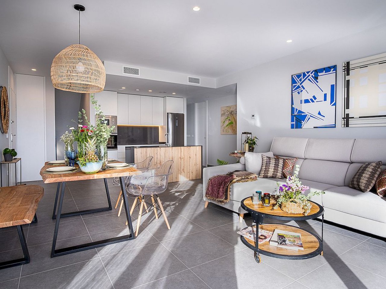 Neubau-Wohnanlage in Polop Hills - Villen mit 2 oder 3 Schlafzimmern