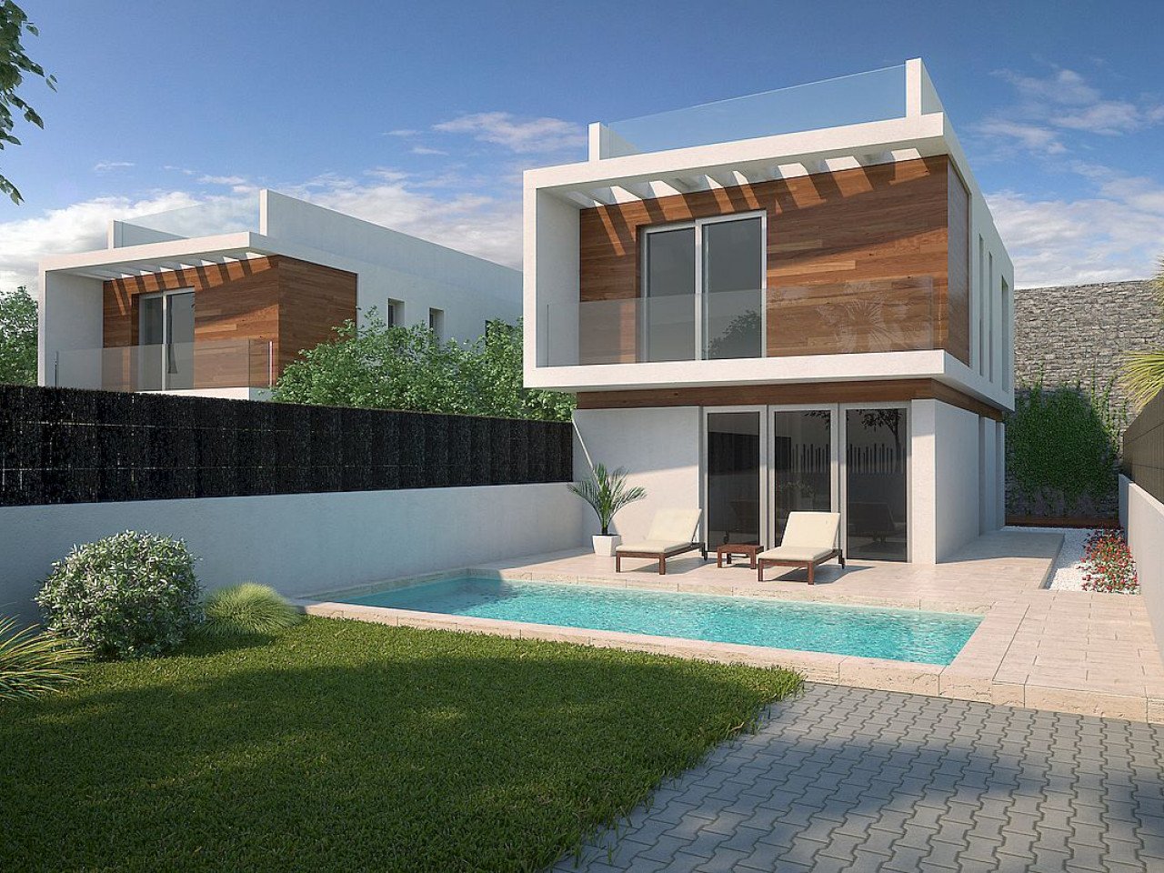 Villamartin Paradise IV is a collection of contemporary detached villas designed with attention to detail combining indoor and outdoor space to cre...