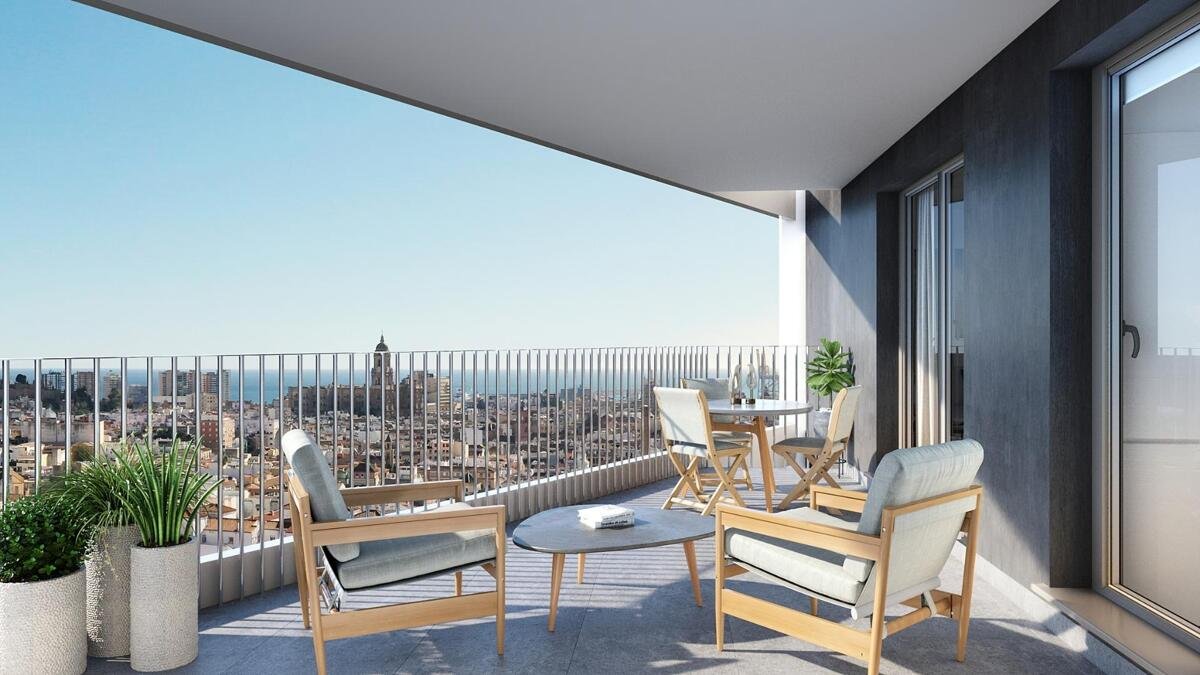 New build, 2 bedroom, 2 bathroom Apartment in Málaga