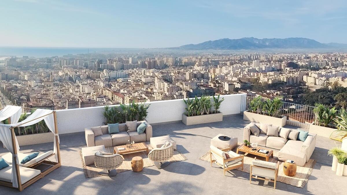New build, 2 bedroom, 2 bathroom Apartment in Málaga