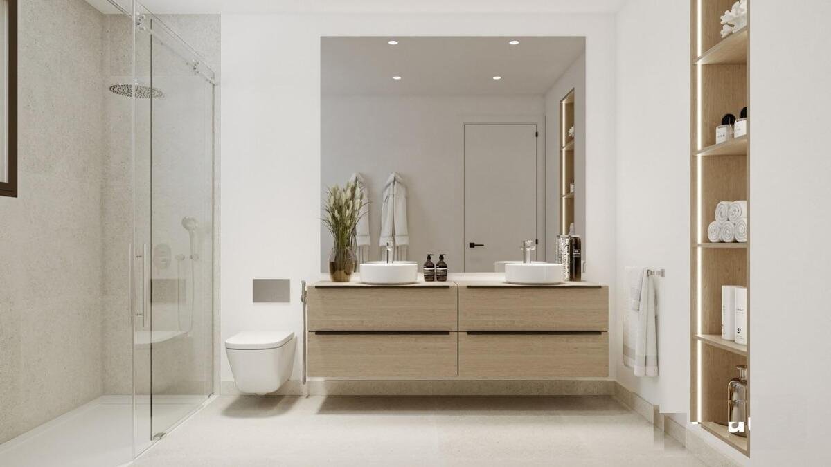 New build, 3 bedroom, 3 bathroom ground floor apartment in Estepona