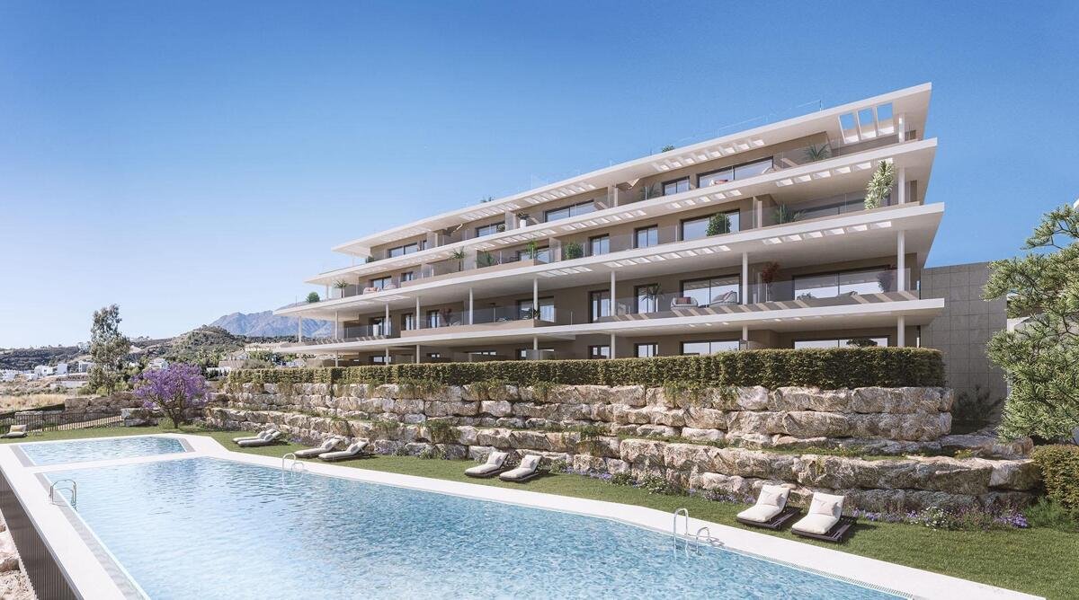 New build, 3 bedroom, 2 bathroom penthouse in Estepona
