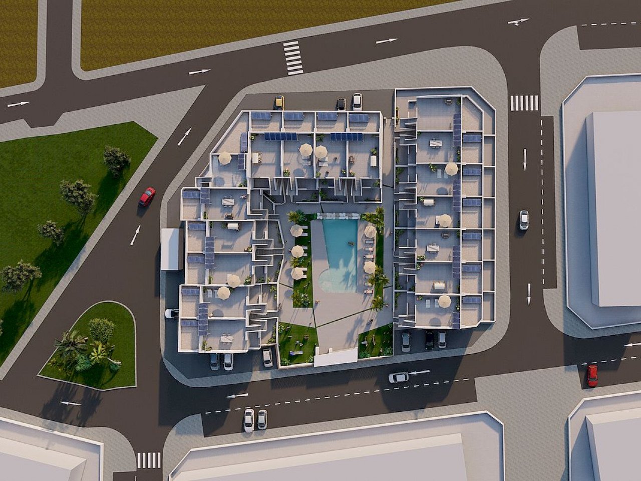 Rainbow Your Place ist eine luxuriöse neue Wohnanlage mit Apartments - 2 oder 3 Schlafzimmer