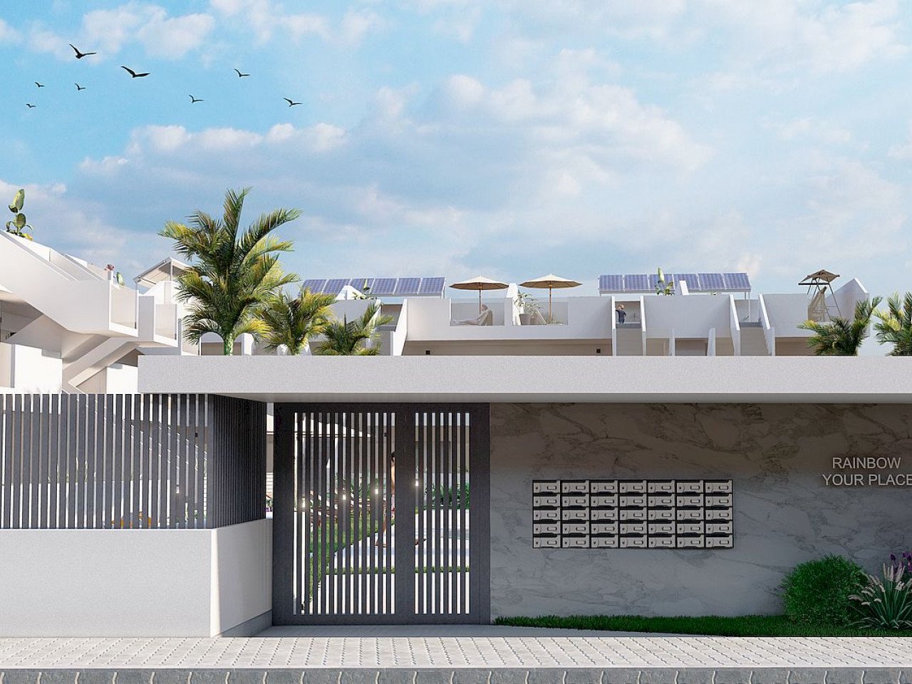 Rainbow Your Place ist eine luxuriöse neue Wohnanlage mit Apartments - 2 oder 3 Schlafzimmer