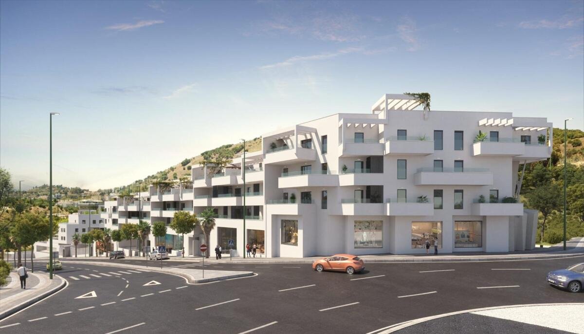 New build, 2 bedroom, 2 bathroom apartment in Málaga