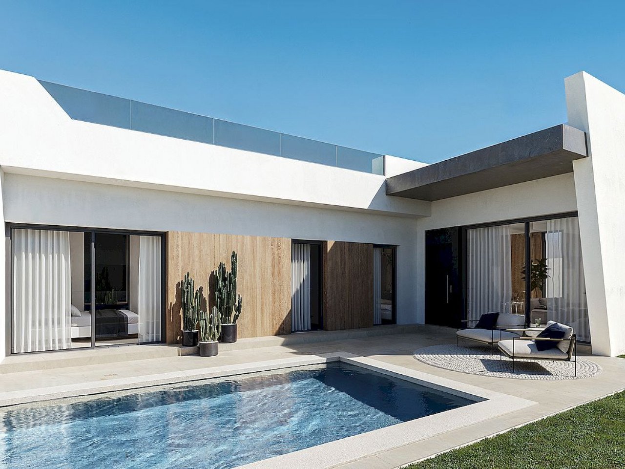 Villas de la Sal is a residential complex of one level three-bedroom villas, offering modern and elegant lines, located in the popular village of S...