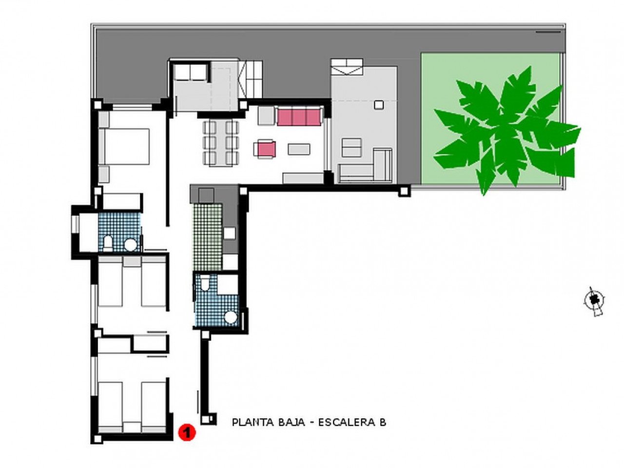 Wohnanlage mit Luxus-Neubau-Apartments - nur 100 Meter vom Strand