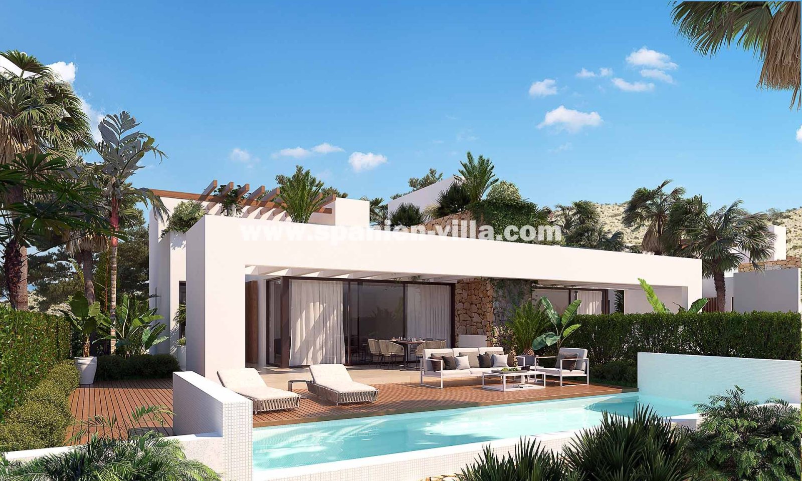 NEUBAU-Golf-Townhouses - mit Pool - in Golfanlage nahe Alicante