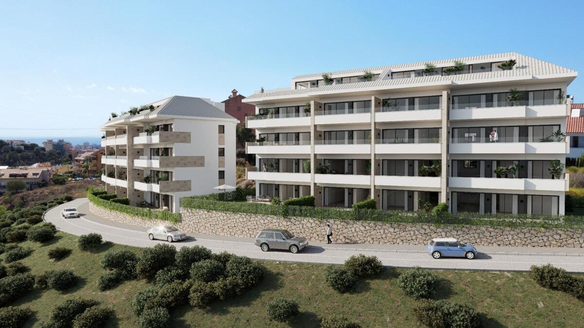 New build, 2 bedroom, 2 bathroom apartment in Fuengirola
