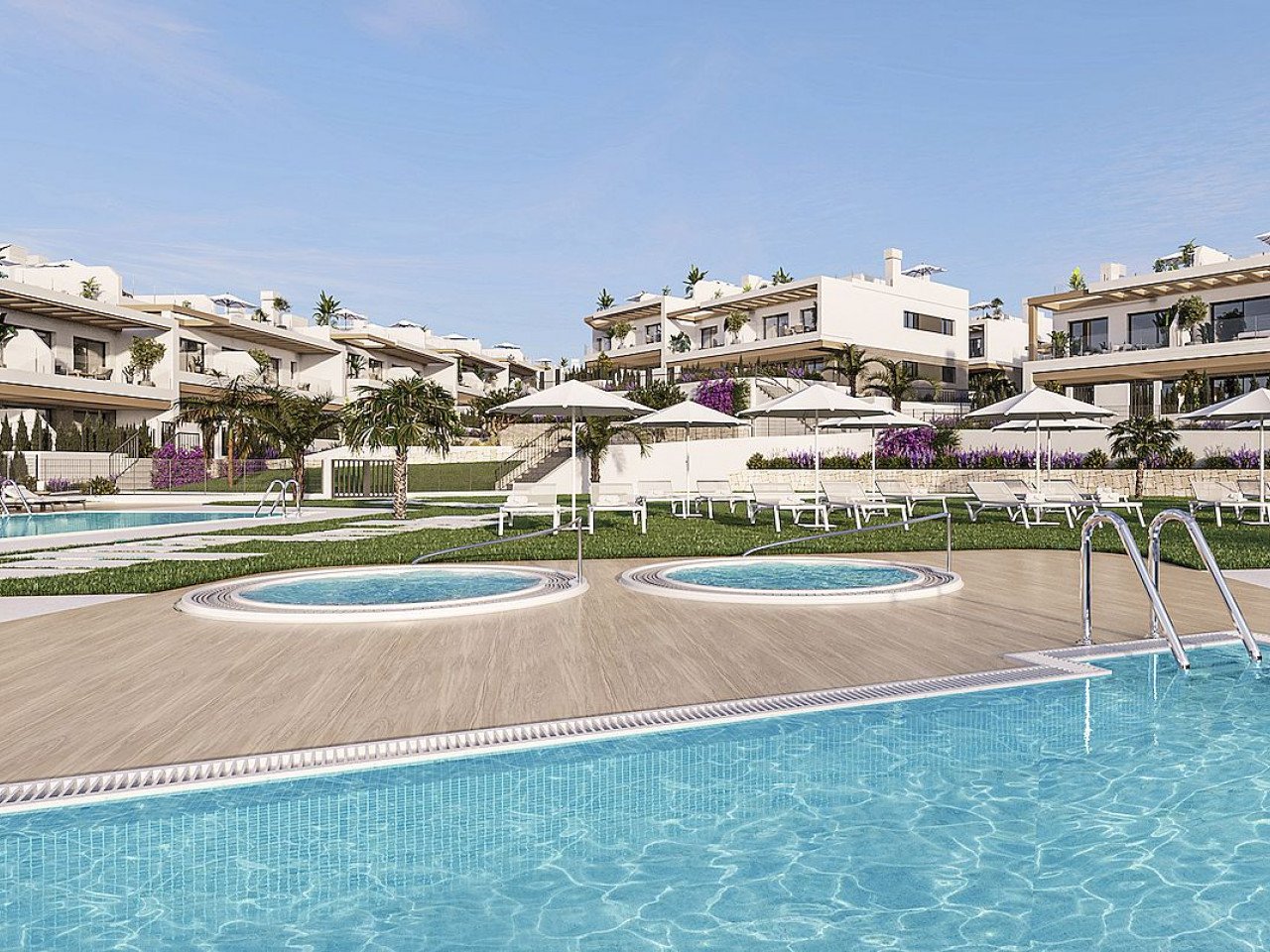Torrevieja: Erstklassige Neubau-Apartmenrts nahe Rosa Lagune 