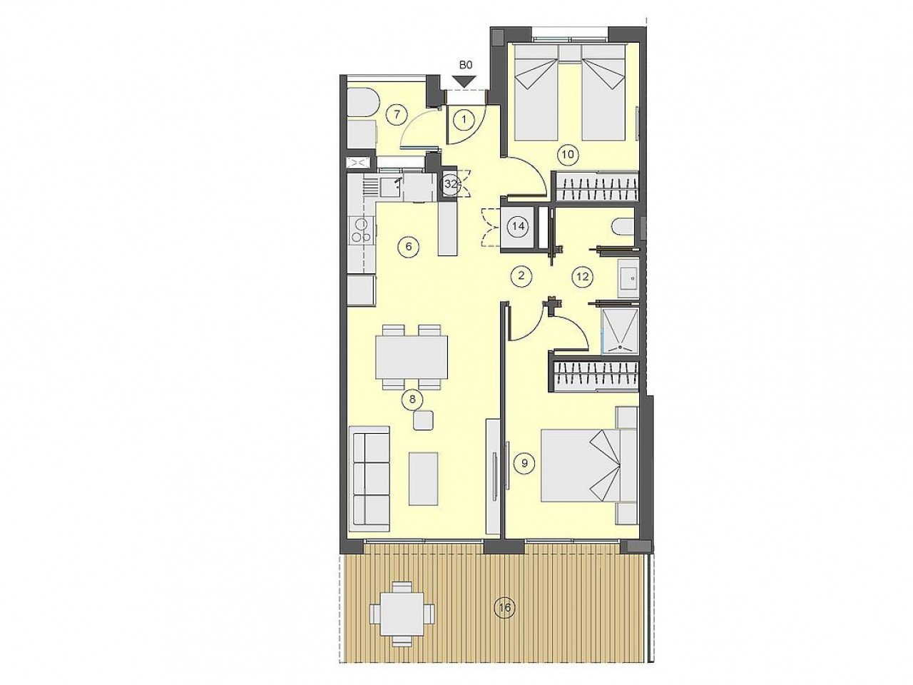 Erstklassige Neubau-Apartmenrts nahe Rosa Lagune