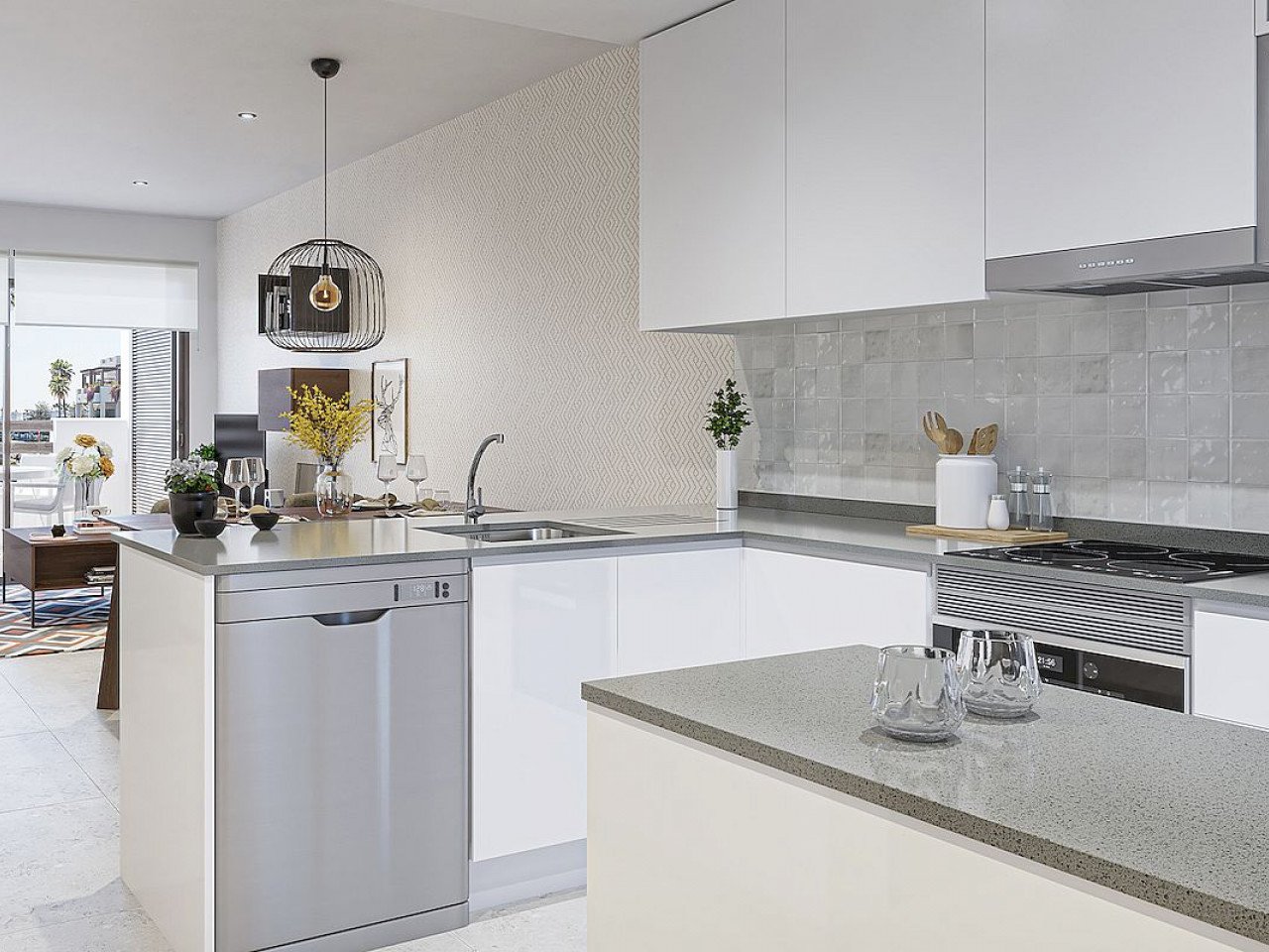 Herrliche Neubau-Wohnanlage in absoluter Meernähe - Costa Almeria