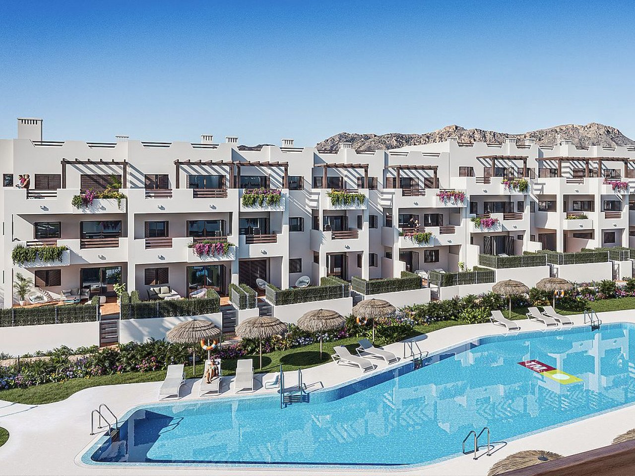 Herrliche Neubau-Wohnanlage in absoluter Meernähe - Costa Almeria