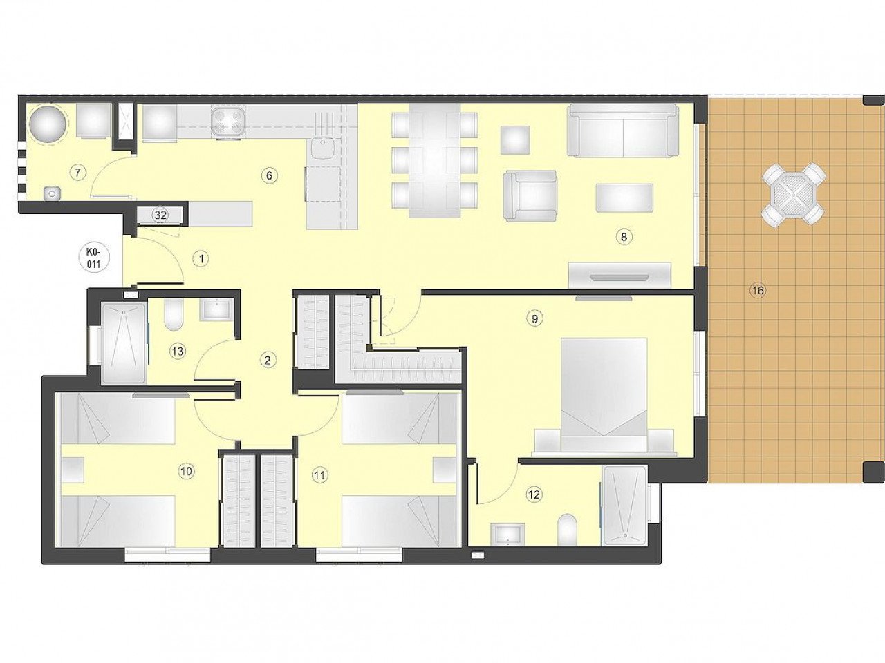 Herrliche Neubau-Wohnanlage in absoluter Meernähe - Costa Almeria