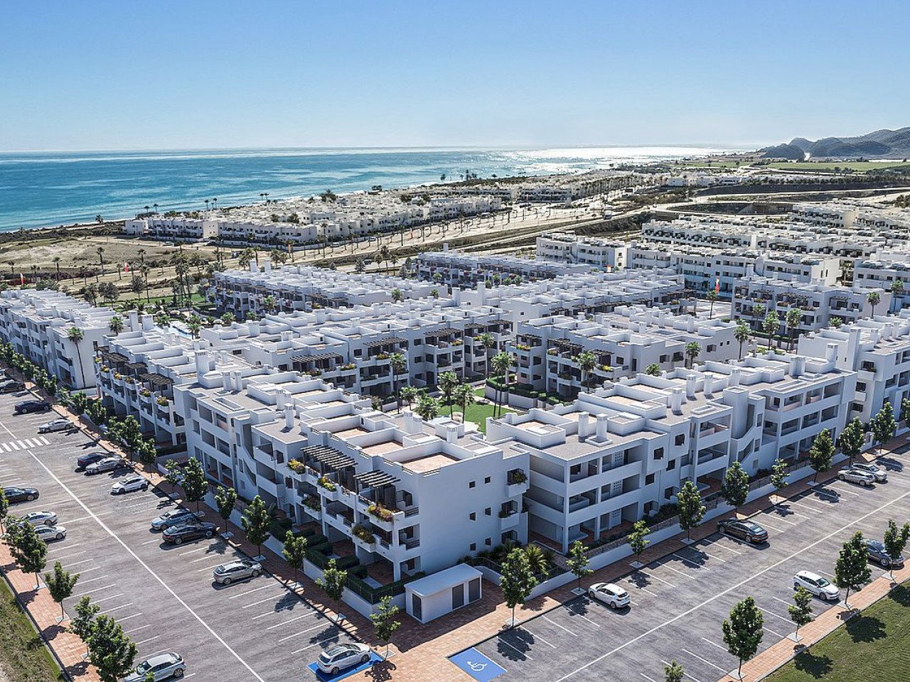 Herrliche Neubau-Wohnanlage in absoluter Meernähe - Costa Almeria