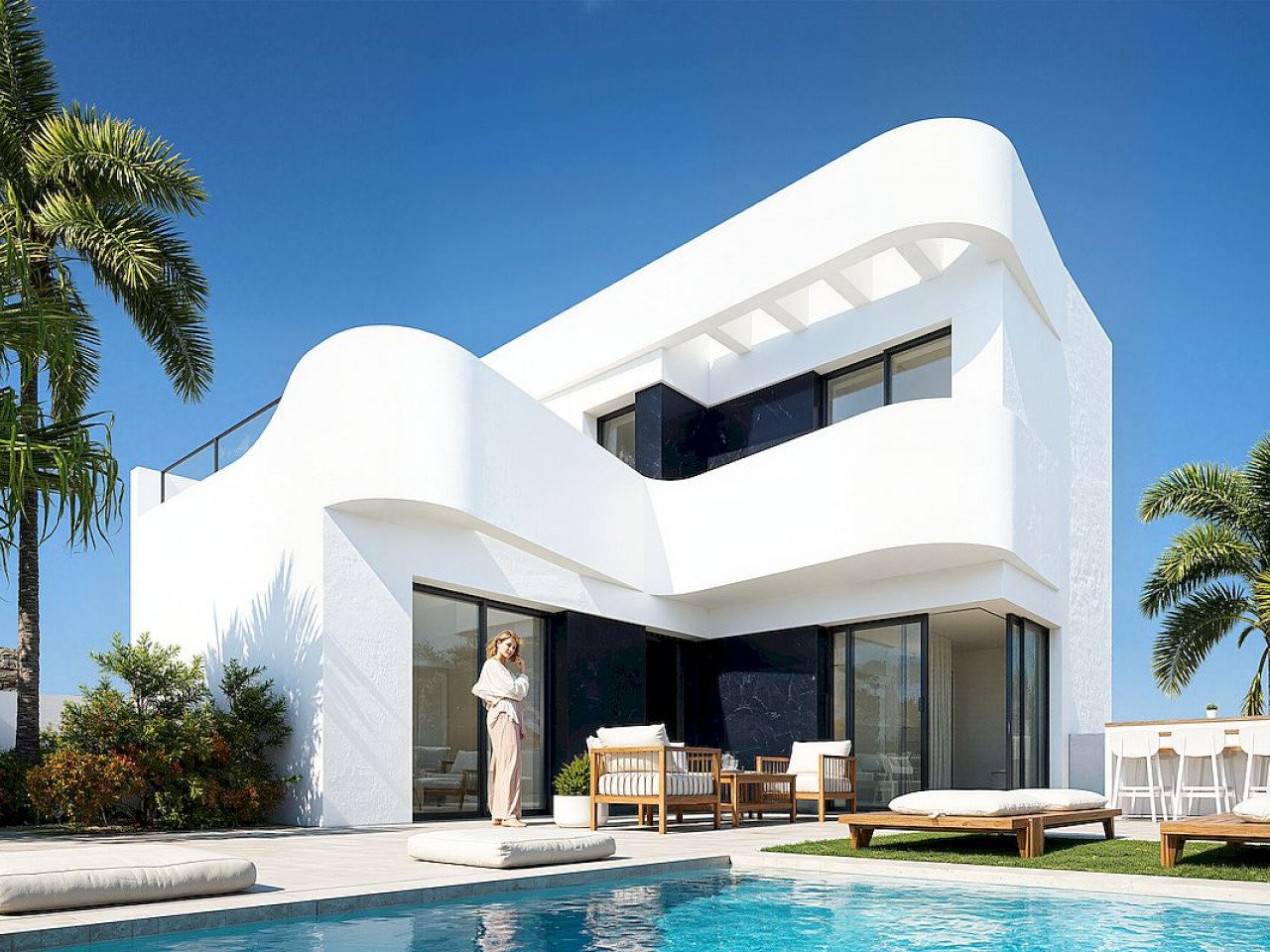 Algorfa: New residential development of 53 modern villas is located in La Finca Golf Resort in Algorfa, one of the most sought after areas of the Costa Blan... 