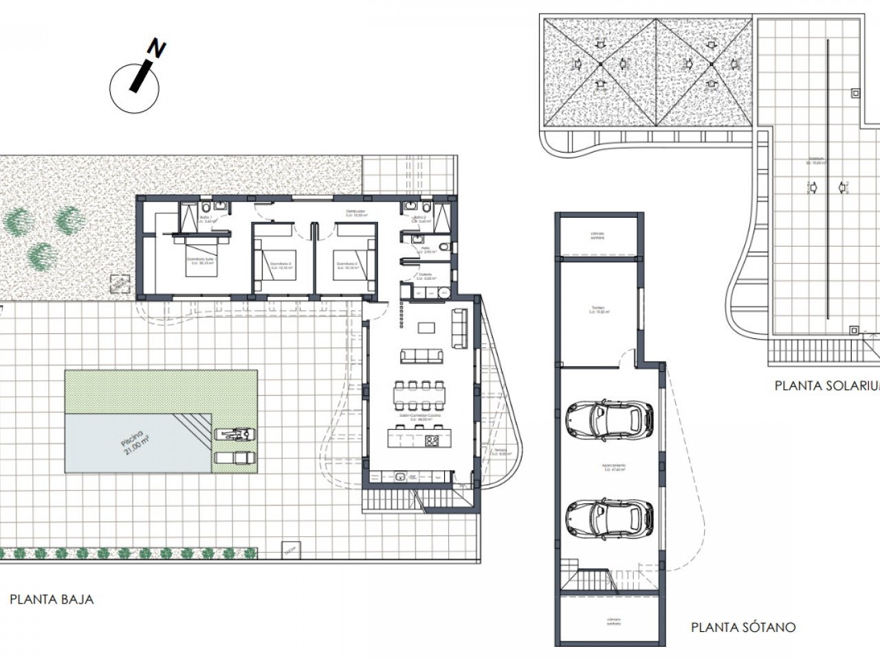 New residential development of 53 modern villas is located in La Finca Golf Resort in Algorfa, one of the most sought after areas of the Costa Blan...