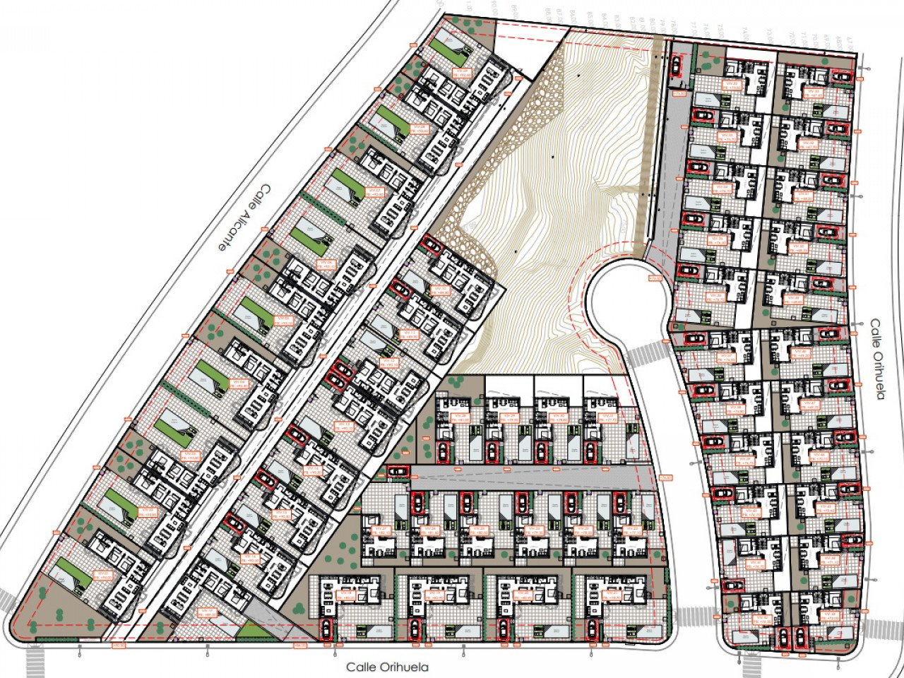 New residential development of 53 modern villas is located in La Finca Golf Resort in Algorfa, one of the most sought after areas of the Costa Blan...