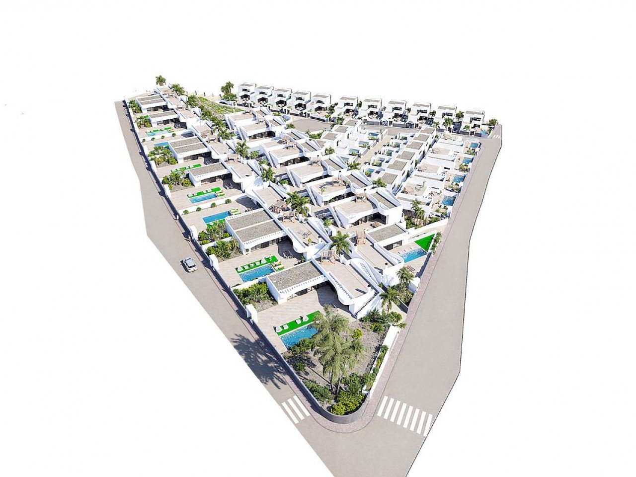 New residential development of 53 modern villas is located in La Finca Golf Resort in Algorfa, one of the most sought after areas of the Costa Blan...