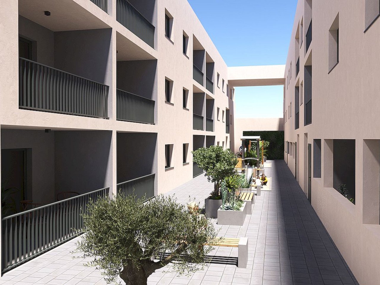 Moderne Neubau-Apartments zentral in San Miguel de Salinas