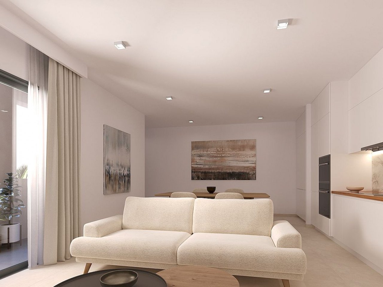 Moderne Neubau-Apartments zentral in San Miguel de Salinas