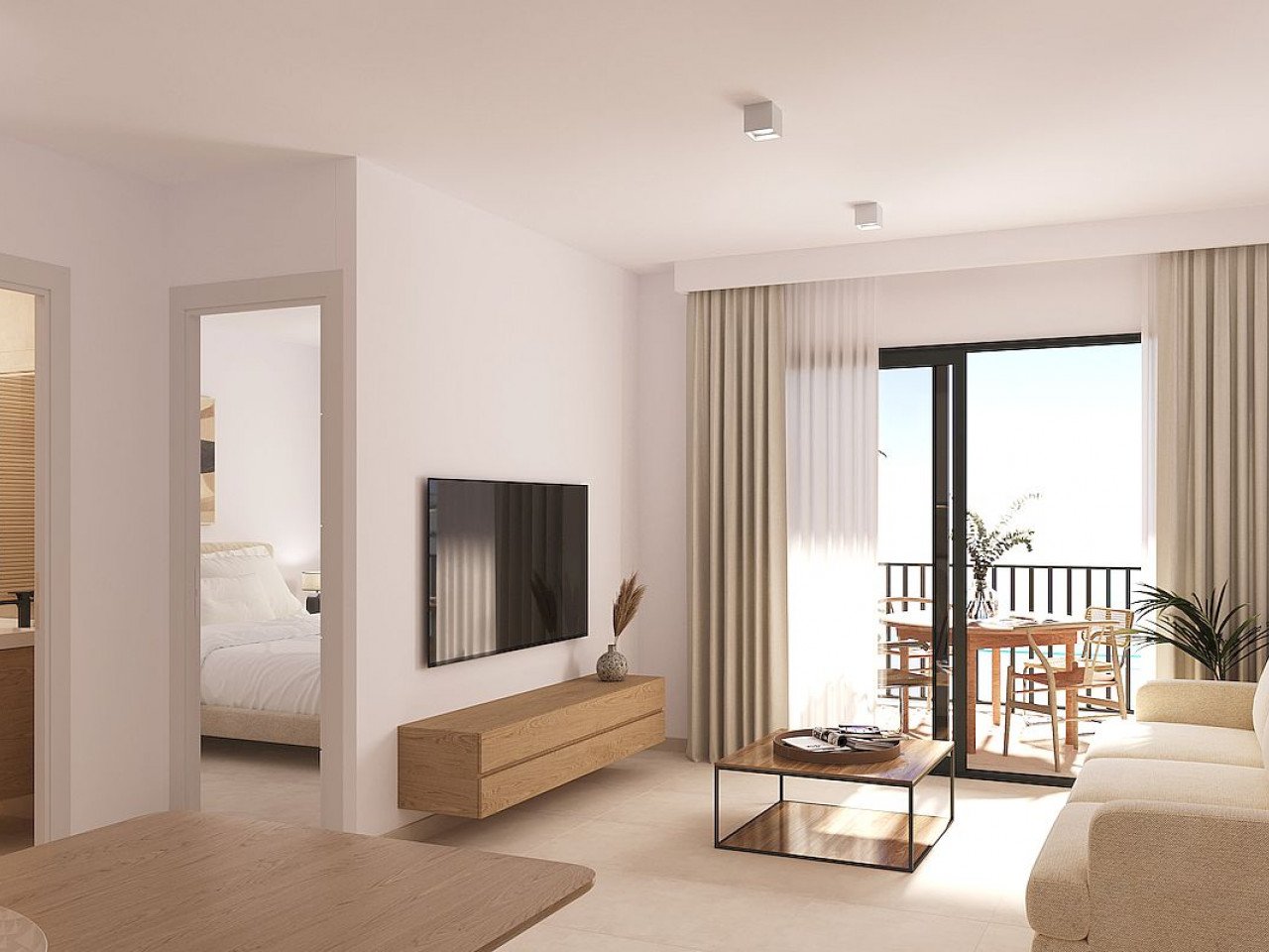 Moderne Neubau-Apartments zentral in San Miguel de Salinas