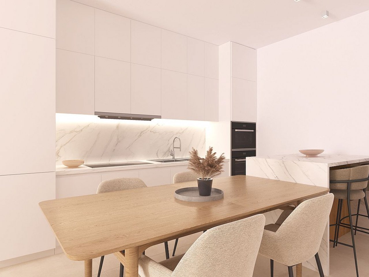 New exclusive residential complex of Apartments located in San Cayetano, Murcia, just 9 km from the sea and surrounded by several renowned golf cou...