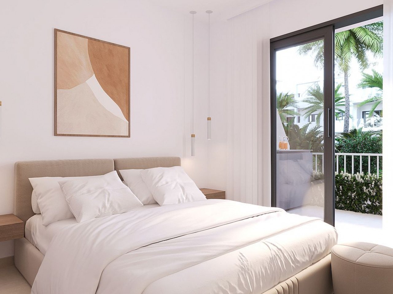 New exclusive residential complex of Apartments located in San Cayetano, Murcia, just 9 km from the sea and surrounded by several renowned golf cou...