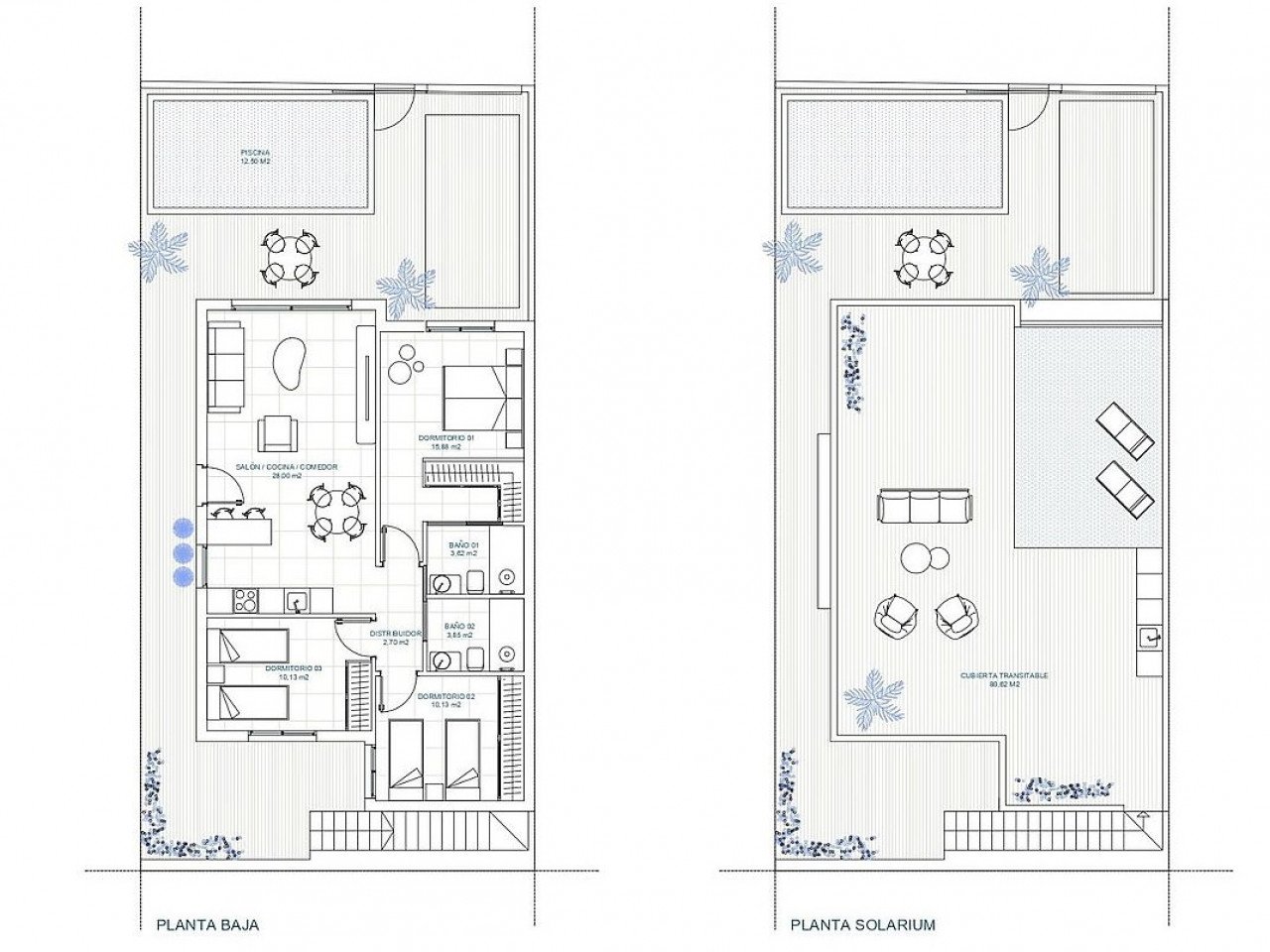 New exclusive development of six one level independent villas designed to offer maximum privacy, comfort and outdoor living located in El Jimenado,...