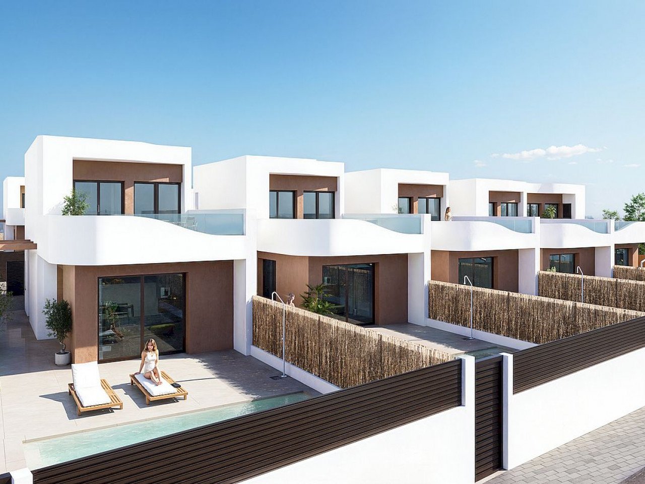 Citrus Horizon Villas is a carefully designed development of contemporary villas located in La Herrada, Los Montesinos, in a peaceful residential a...