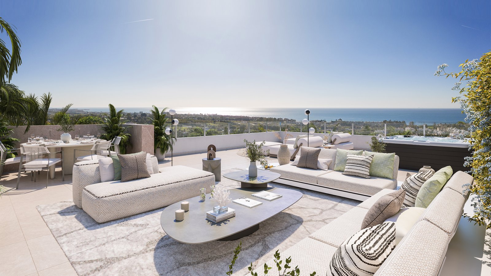 Phantastische Neubau-Apartments - nahe Estepona Golf und Meer