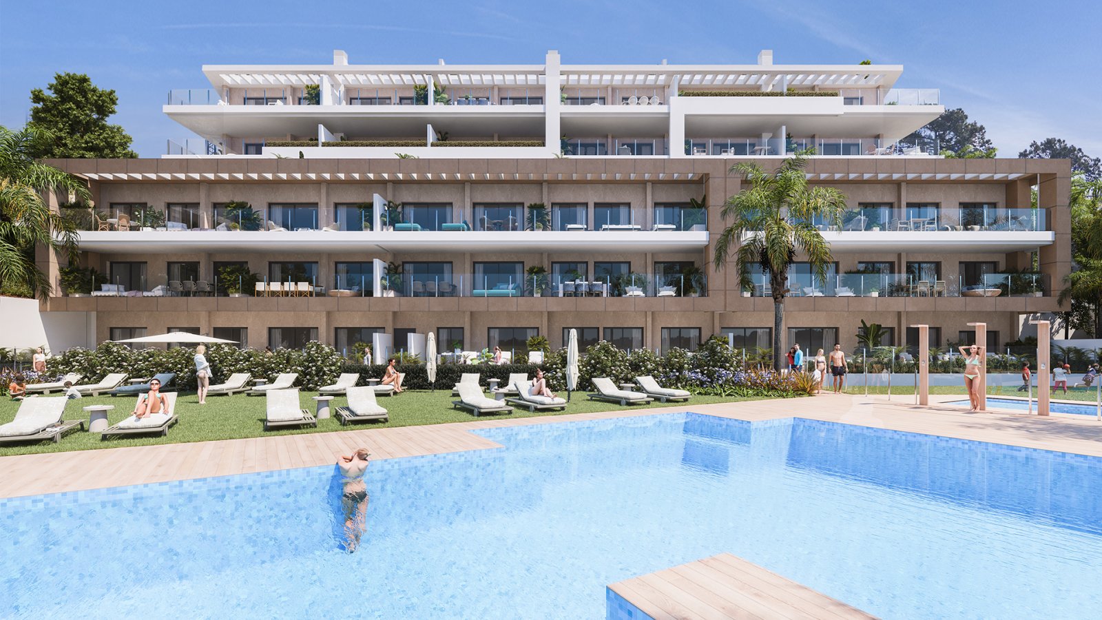 Phantastische Neubau-Apartments - nahe Estepona Golf und Meer