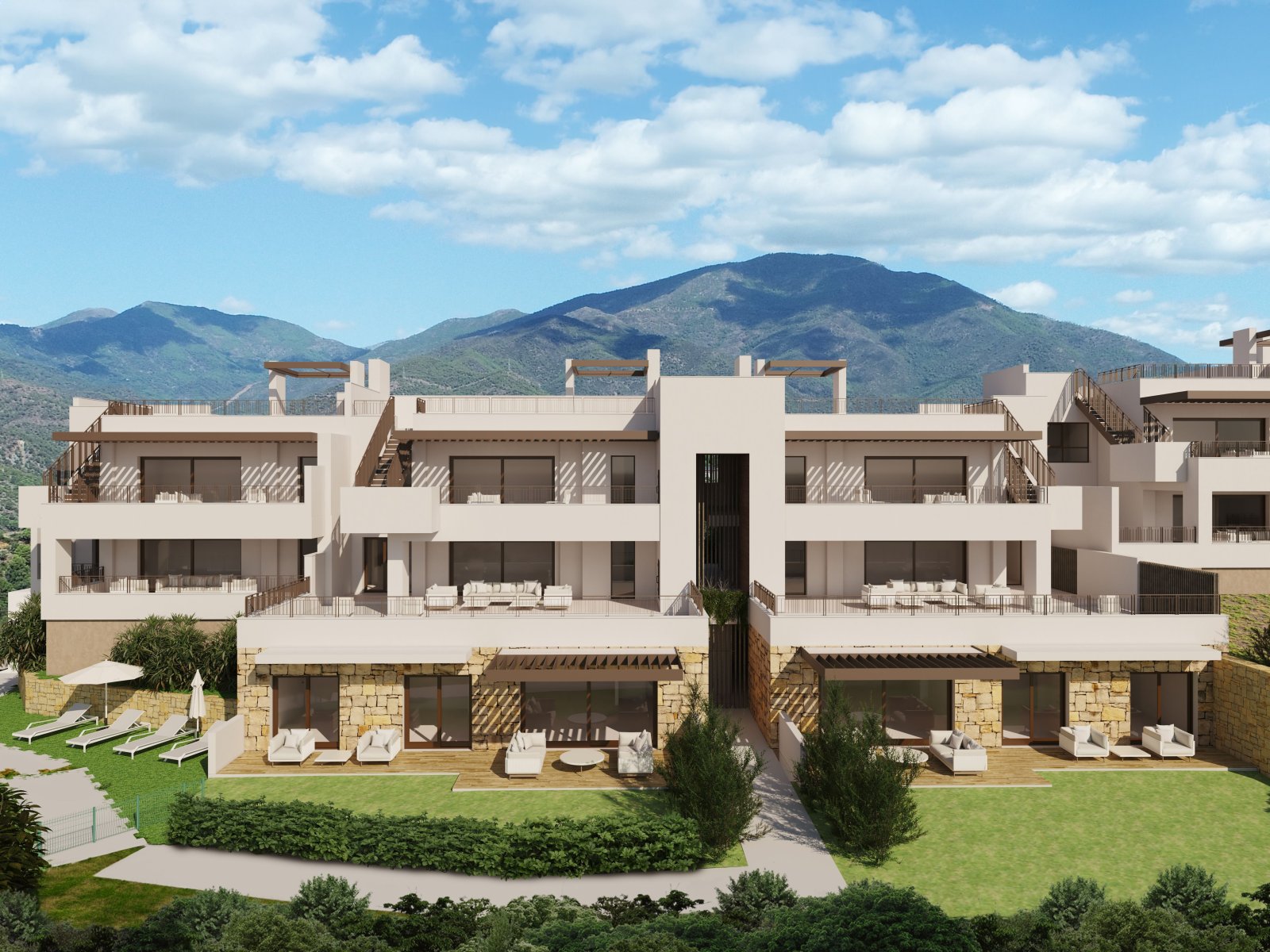 Bei MARBELLA - Exklusives NEUBAU-Penthouse in wunderbarem Naturumfeld
