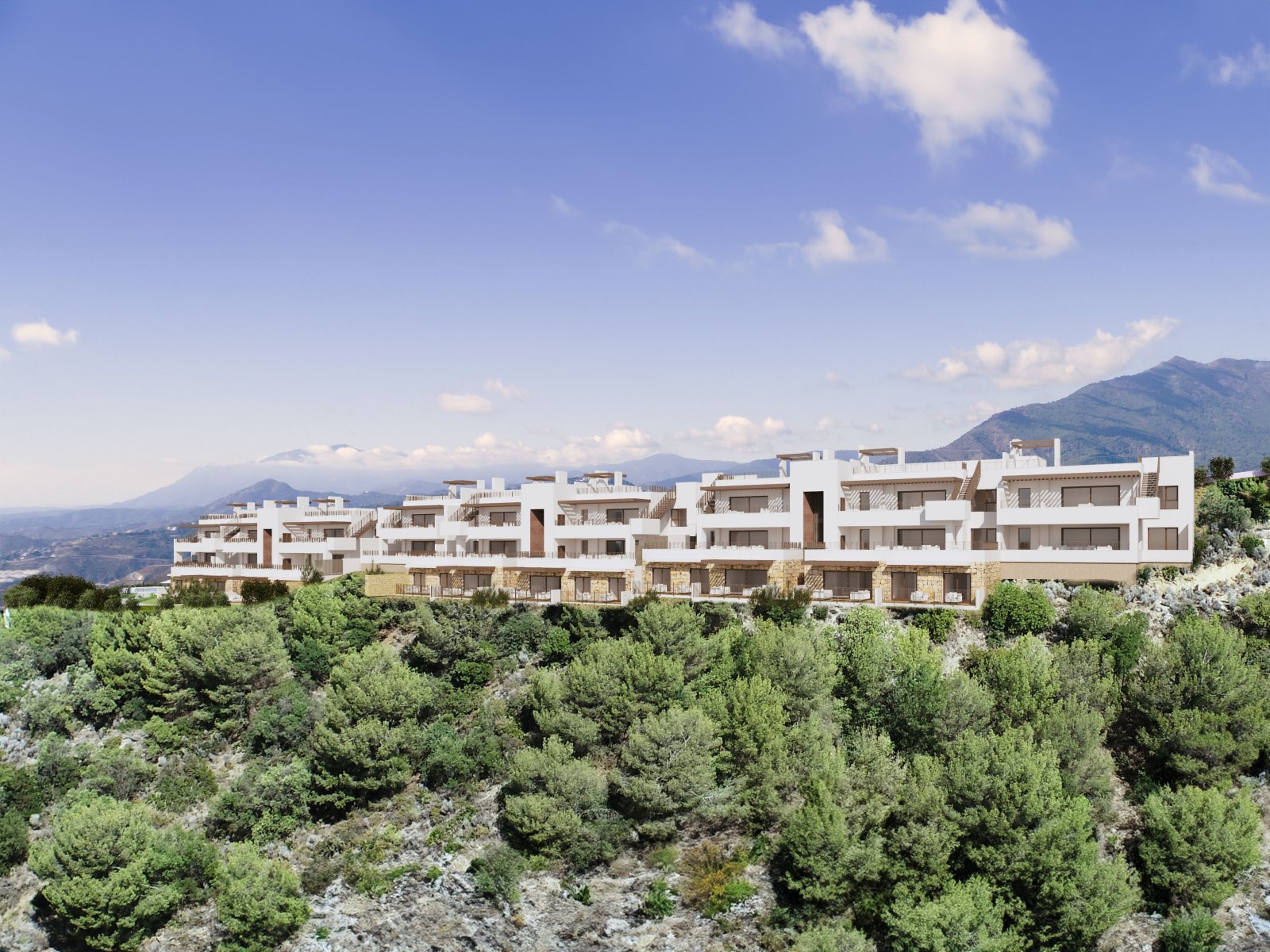 Bei MARBELLA - Exklusives NEUBAU-Penthouse in wunderbarem Naturumfeld