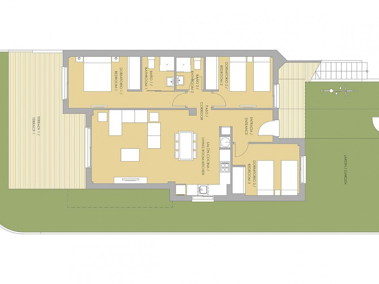 Schöne Wohnanlage mit Neubau-Apartments bei Vistabella Golf - 15 Min. Strand