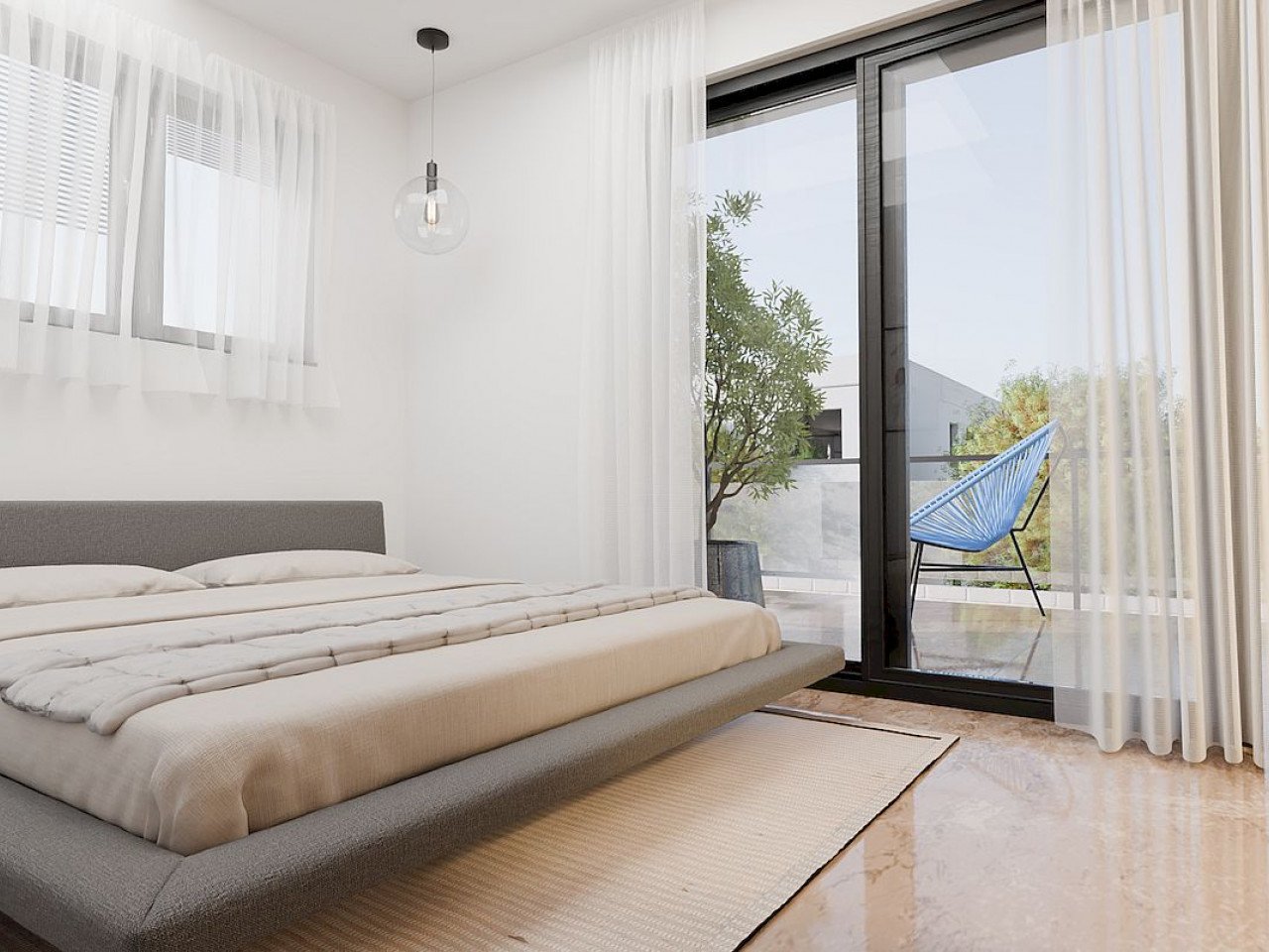 Mondrian - freistehende Neubau-Villa, wenige Minuten zu den bekanntesten Stränden