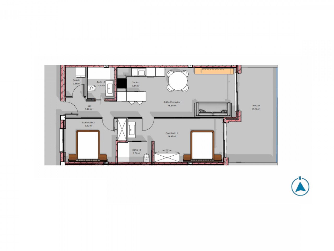 Exklusives Neubau-Objekt: Möblierte Apartments in privilegierter Lage