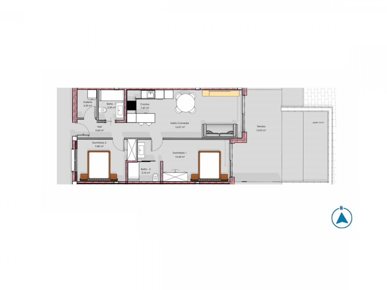 Exklusives Neubau-Objekt: Möblierte Apartments in privilegierter Lage