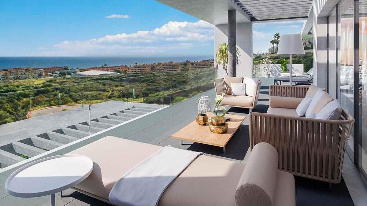 New build, 1 bedroom, 1 bathroom apartment in Mijas