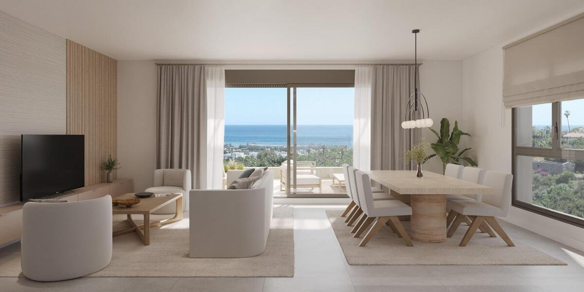 New build, 3 bedroom, 2 bathroom ground floor apartment in Estepona