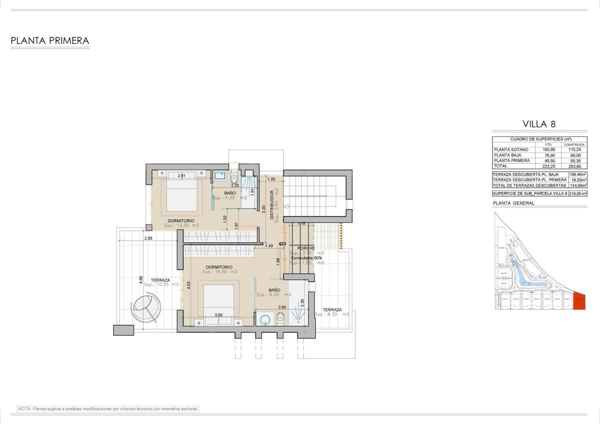 New build, 3 bedroom, 3 bathroom villa in San Juan de los Terreros