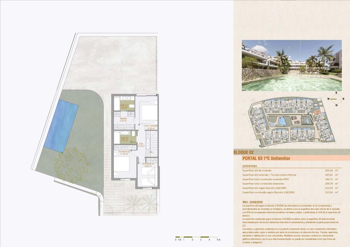 New build, 3 bedroom, 2 bathroom villa in Estepona