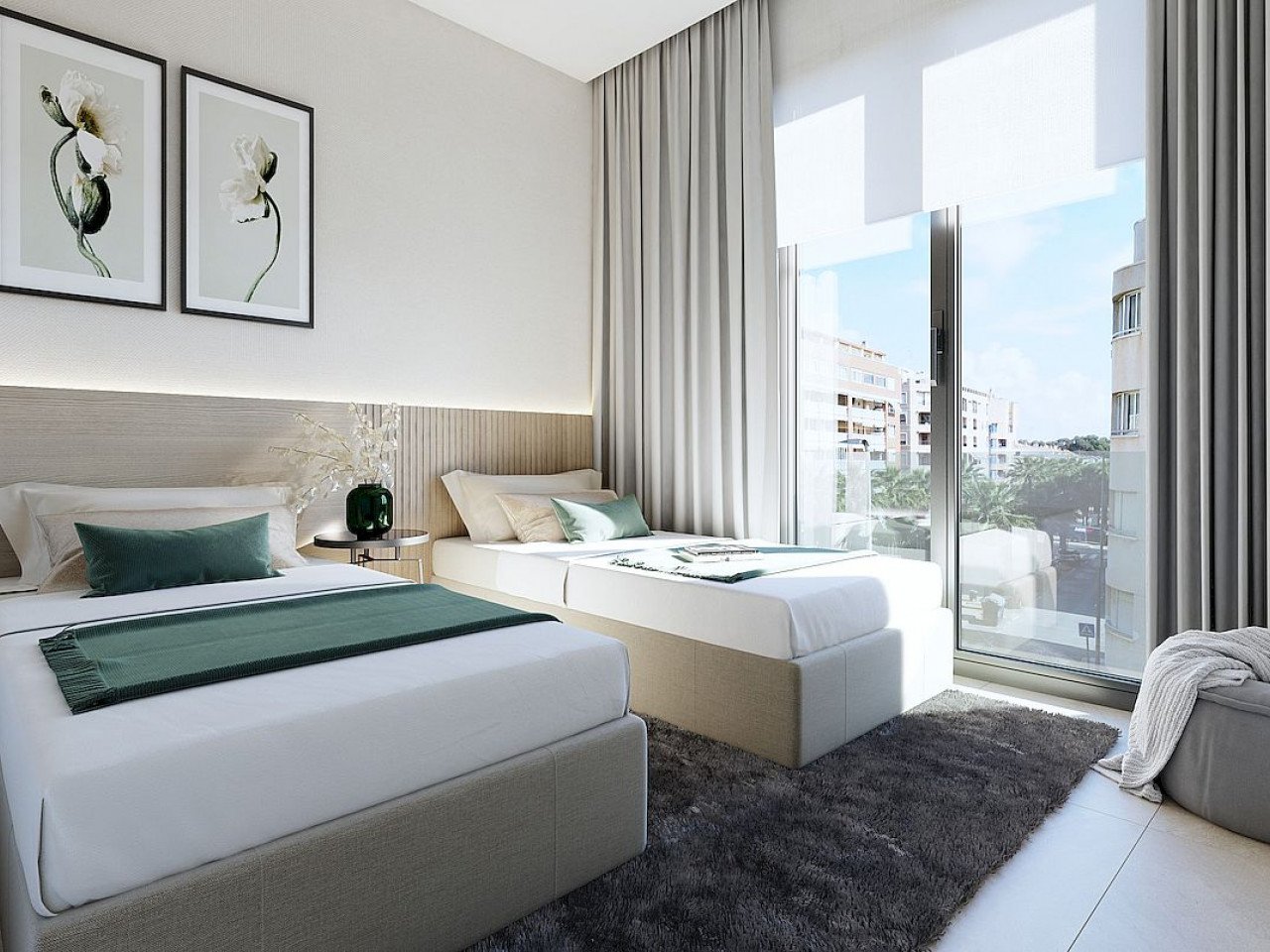 Located on the prestigious Avenida de Cervantes, in one of the most sought after areas of Guardamar del Segura, the Edificio Olas will rise. This o...