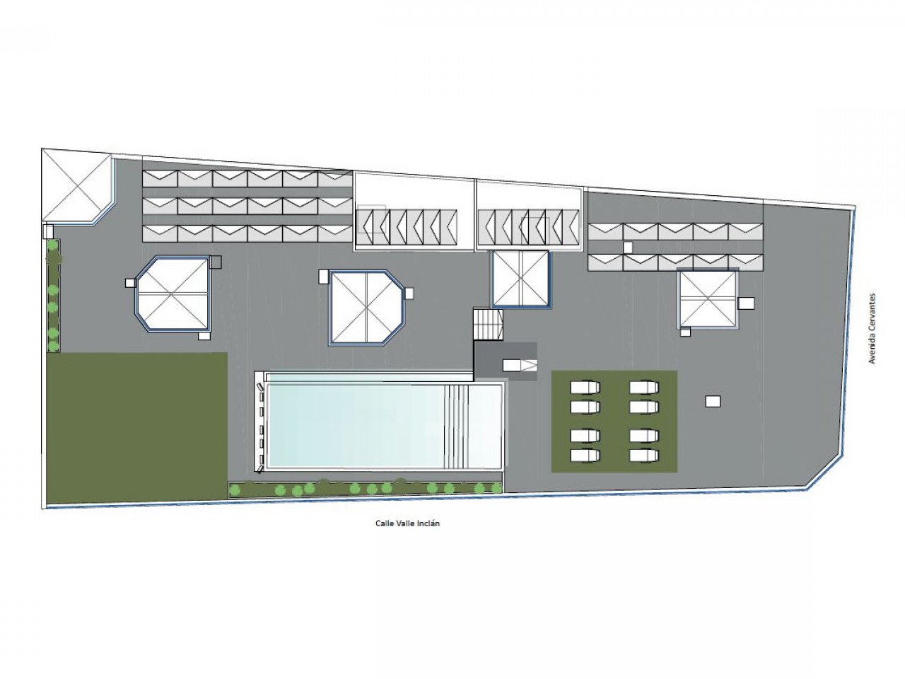 Located on the prestigious Avenida de Cervantes, in one of the most sought after areas of Guardamar del Segura, the Edificio Olas will rise. This o...