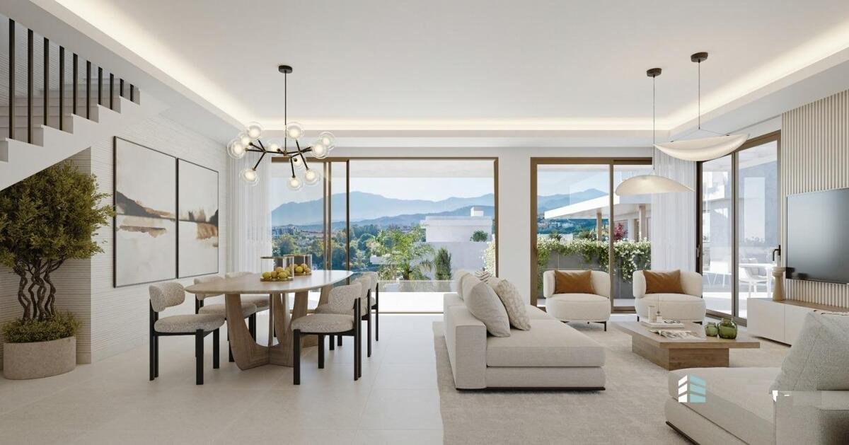 New build, 3 bedroom, 3 bathroom ground floor apartment in Estepona